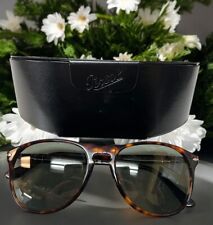 Persol Polarized Tortoise Sunglasses Model 9649-S 24/59 55mm W/Case for sale  Shipping to South Africa