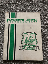 Plymouth derby football for sale  ELLON