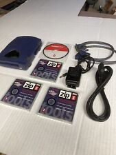 Iomega Zip Drive, Model Number 2501, w 3 Disks, 1 CD,  Power Adapter & Cords for sale  Shipping to South Africa