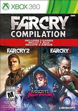 Far Cry Compilation Complete 2 conjunto de discos na caixa com manual Xbox 360 comprar usado  Enviando para Brazil