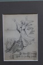 Used, Pencil Sketch dated 1913 in Beautiful Frame for sale  Shipping to South Africa