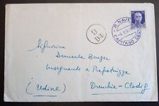 1941 lettera viaggiata usato  Solopaca