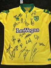 Signed norwich city for sale  UK