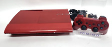 Red sony ps3 for sale  STOKE-ON-TRENT