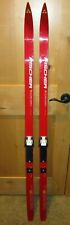 Fischer Crown jr junior 150 cm red waxless base w/ Bindings Cross Country Skis for sale  Savage