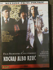 Kochaj Albo Rzuć POLISH DVD Sylwester Chęciński, używany na sprzedaż  PL