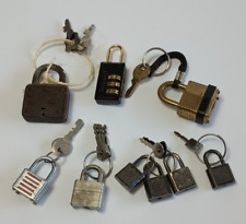 Lot small padlocks for sale  Waukegan