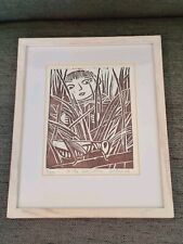 Contemporary Etched Print,  In The Long Grass for sale  Shipping to South Africa