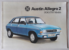 Austin allegro brochure for sale  Shipping to Ireland