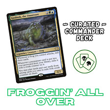 Grolnok, The Omnivore | Frog Tribal Custom Commander Deck | EDH Grolnok Deck | comprar usado  Enviando para Brazil