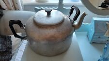 Vintage aluminium teapot for sale  BOLTON