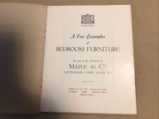 Maple co. catalogue for sale  EMSWORTH