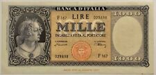 1000 lire 14.08.1947 usato  Milano