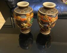 pair satsuma vases for sale  WISHAW
