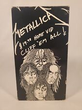 Metallica - Cliff Em All (VHS, 1987) Usado Bom comprar usado  Enviando para Brazil