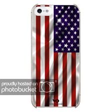 White Diamonds Cover per iPhone 5/5S custodia custodia protettiva bandiera America USA, usato usato  Spedire a Italy