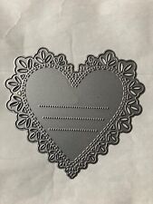 Loveheart metal cutting for sale  ROMFORD