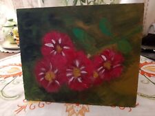 Oil painting flowers d'occasion  Expédié en Belgium