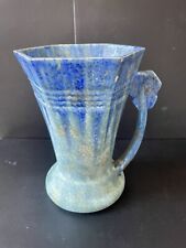 Art Deco Pitcher / Wade Heath / Flaxman Majolica style colouration Blue / Green  for sale  Shipping to South Africa
