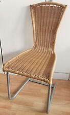 Stuhl Korbstuhl chair Esszimmerstuhl Freischwinger Schwingstuhl Polyrattan comprar usado  Enviando para Brazil