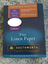 Southworth white fine for sale  Braintree