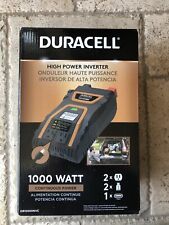 *NEW* DURACELL DR1000INVC - HIGH POWER INVERTER - 1000 WATT for sale  Shipping to South Africa