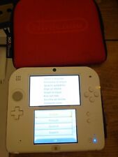 Nintendo 2ds white for sale  BOURNEMOUTH