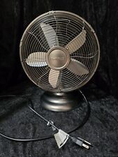 Ventilador de mesa oscilante retro portátil Optimus F-6212 3 velocidades 12", bronce (usado) segunda mano  Embacar hacia Argentina