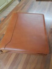 Leather zipped conference for sale  HEREFORD