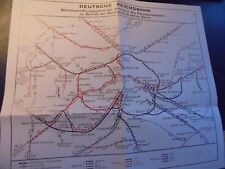 Eisenbahn strecken karte gebraucht kaufen  Bad Dürkheim