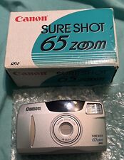 Canon Sure Shot 65 Zoom 35mm Camera Film Point & Shoot 38-65mm Lens Tested EUC for sale  Shipping to South Africa