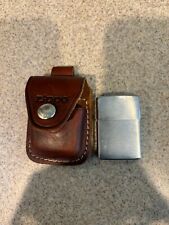 Leather zippo case for sale  Lake View