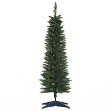 HOMCOM Pencil Slim Artificial Christmas Tree with Study Stand Tips, Refurbished for sale  Shipping to South Africa