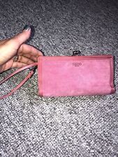 Coach pink suede for sale  Bayville