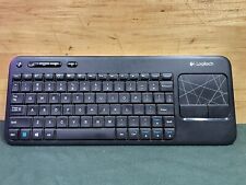 Teclado Logitech K400r con panel táctil incorporado negro segunda mano  Embacar hacia Mexico