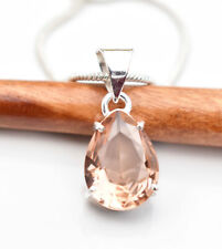 Great Morganite Gemstone 925 Sterling Silver Handmade Pendant D-197 for sale  Shipping to South Africa