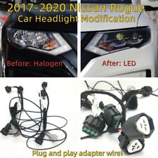 Used, Adapter wire For 2017-2020 Nissan X-Trail Rogue Headlight Halogen to LED Modify for sale  Shipping to South Africa