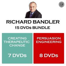 Richard Bandler (15 DVDs) ENGENHARIA DE PERSUASÃO E CRIAÇÃO DE MUDANÇA TERAPÊUTICA comprar usado  Enviando para Brazil