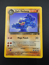 Dark Machamp 27/82 Non Holo Team Rocket Set raro Pokemon WOTC QUASE PERFEITO, usado comprar usado  Enviando para Brazil