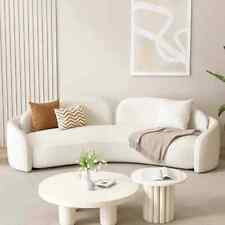 Modern curved sofa for sale  Shipping to Ireland