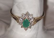 9ct gold emerald for sale  SPALDING