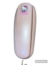 Teclado Hello Kitty telefone fixo com fio rosa com memória iluminada GE Sanrio Y2K 2000 comprar usado  Enviando para Brazil