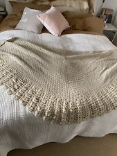 Hand crochet shawl for sale  LYDNEY