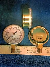 Used, 2.5" BRASS ACETYLENE/OXYGEN GAUGE,WELDING REGULATORS-AIR COMPRESSOR for sale  Shipping to South Africa