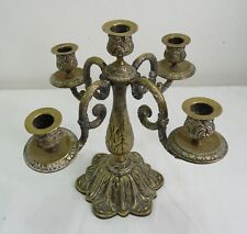 Vintage brass candelabra for sale  MAIDENHEAD