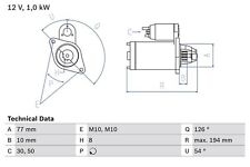 Bosch anlasser starter gebraucht kaufen  Oberlungwitz