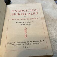 Exercicios Spirituales de San Ignacio de Loyola 1962 comprar usado  Enviando para Brazil