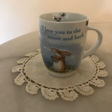 Caneca cerâmica lebres coelhos I Love You to the Moon and Back, usado comprar usado  Enviando para Brazil