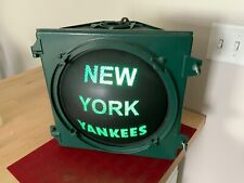 Semáforo de los Yankees de Nueva York Señal de béisbol estadio cueva fanático de los deportes ¡GENIAL! segunda mano  Embacar hacia Argentina