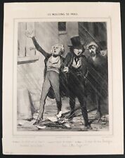 Honore daumier lithograph for sale  Summerland